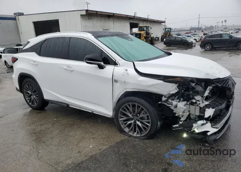 2021 Lexus Rx 350 F Sport из США, поврежденный, VIN 2T2YZMDA0MC261123